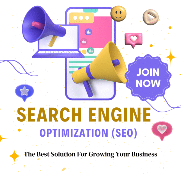 Colorful Modern Social Media Marketing Instagram Post (1) Search Engine Optimization (SEO)